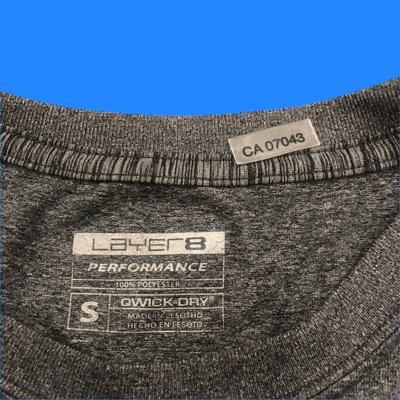 Men’s Short Sleeve Quick Dry Performance Top - Picture 4 of 5